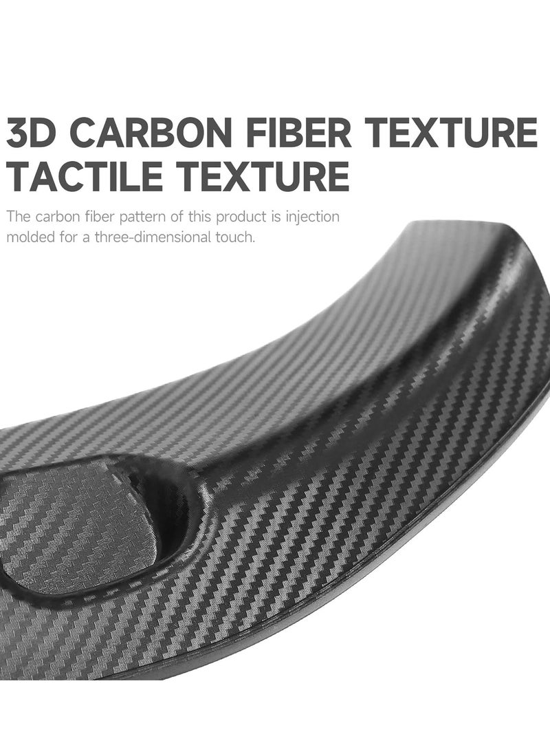 Excefore - Car Rear Bumper Guard for Tesla Model Y, ABS Trunk Bumper Protector Guard, Car Rear Trunk Edge Protector (3D Carbon Fiber Pattern) - Image 1