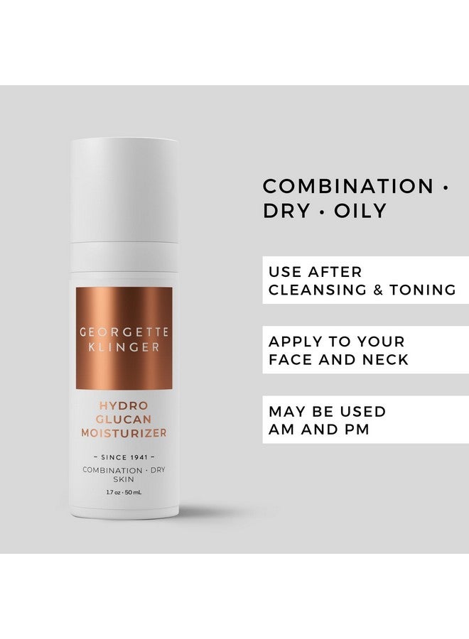 GEORGETTE KLINGER Hydro Glucan Moisturizer Glowing Long Lasting Hydration Plumps And Firms Skin While Boosting Natural Moisture Smoothing Face Cream With Hyaluronic Acid For Dry Skin 1.7 Oz - Image 5
