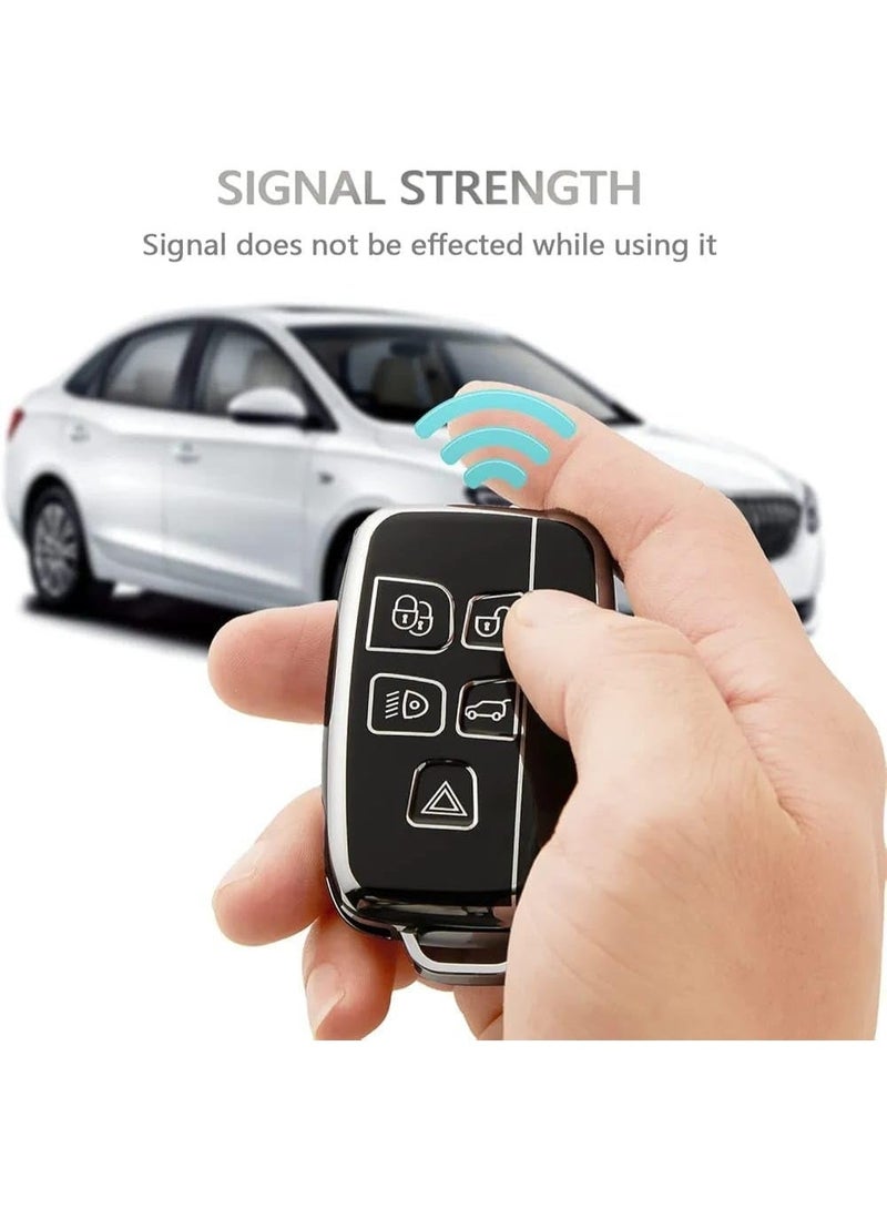 UShop U-Shop Protective Case ✔ for Car Key, made of heat-resistant polyurethane, compatible with Land Rover vehicles: Range Rover Sport, Velar, Evoque - Image 2