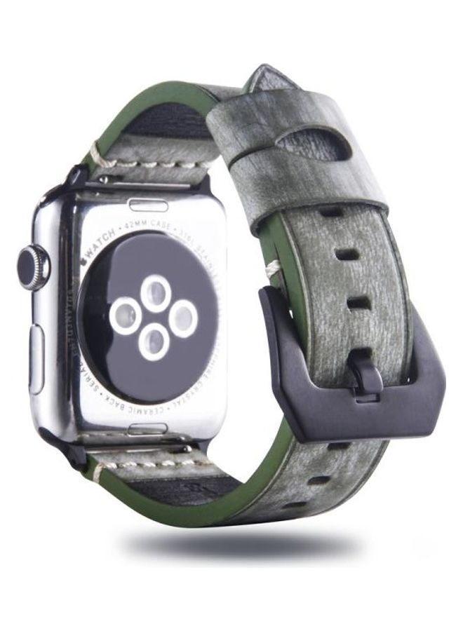 NIBEMINENT Watch Strap for Apple Series 7 6 & SE 5 4 2 1 Green - Image 4