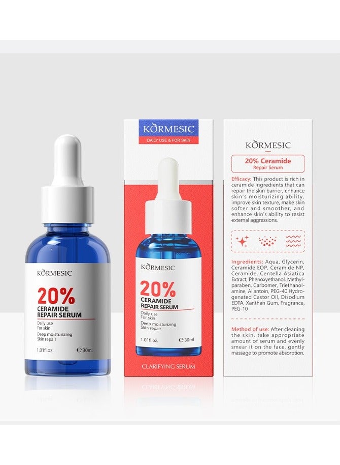 Kormesic 20٪ سيراميد إصلاح حاجز المصل وترطيب عميق 30 مل - Image 1