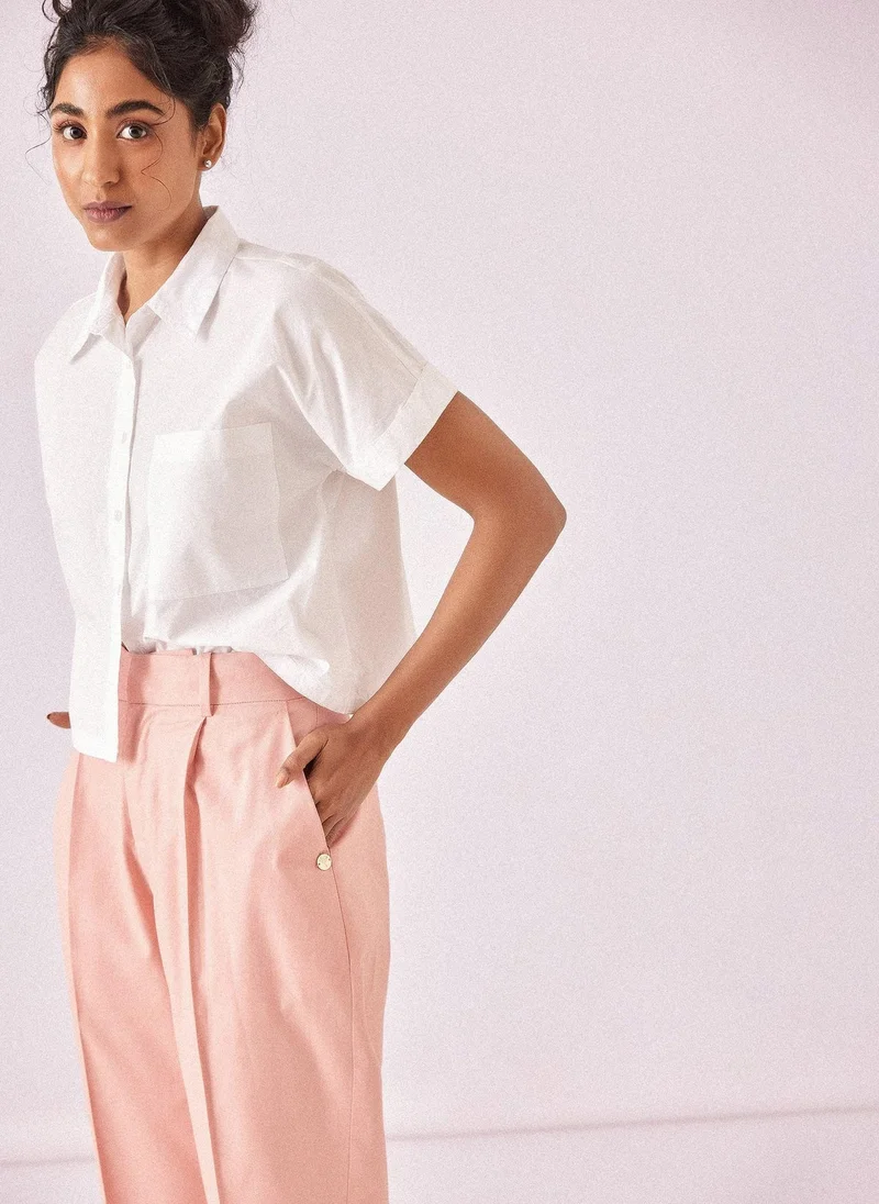 ذا ليبل لايف قميص بأكمام قصيرة واسع