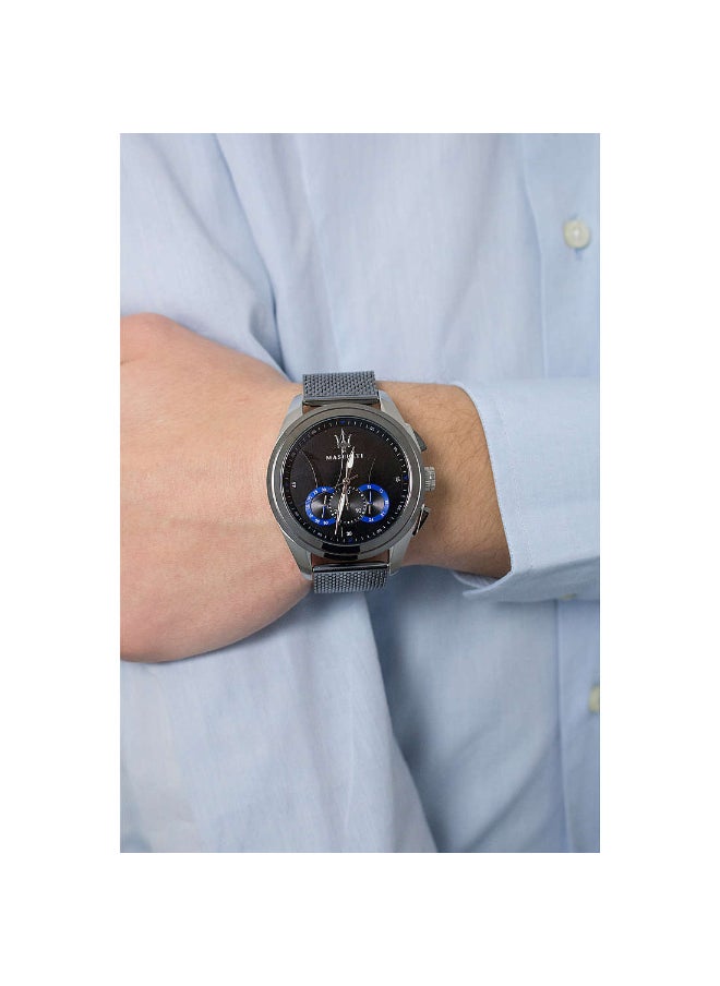 Maserati - Maserati Men's Traguardo Analog Display Analog Quartz Grey Watch - R8873612006 - Image 1