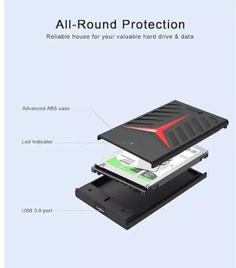 CARE CASE 1TB 2.5 Inch SATA USB 3.0 HDD Portable External harddrive - Image 2