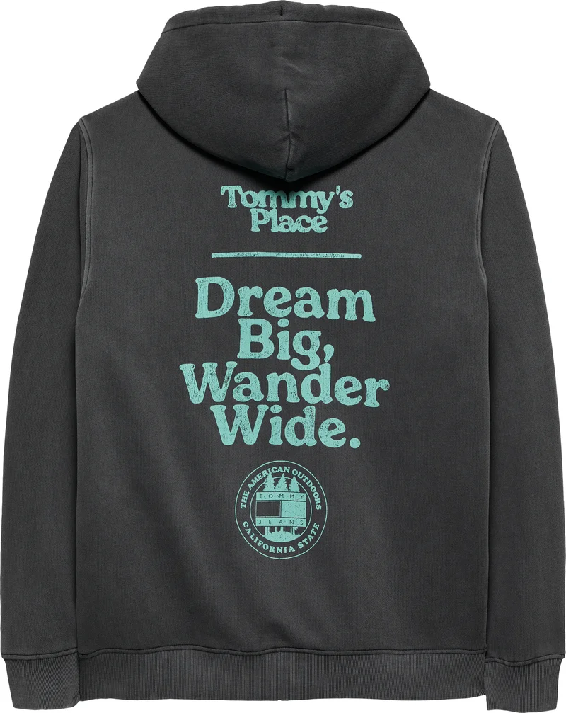 تومي جينز Washed Nov Hoodie