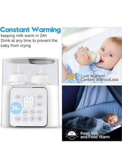 Beauenty 9 In 1 Baby Bottle Warmer, For Frozen Breast Milk, Formula Baby Food Heater  - Image 4