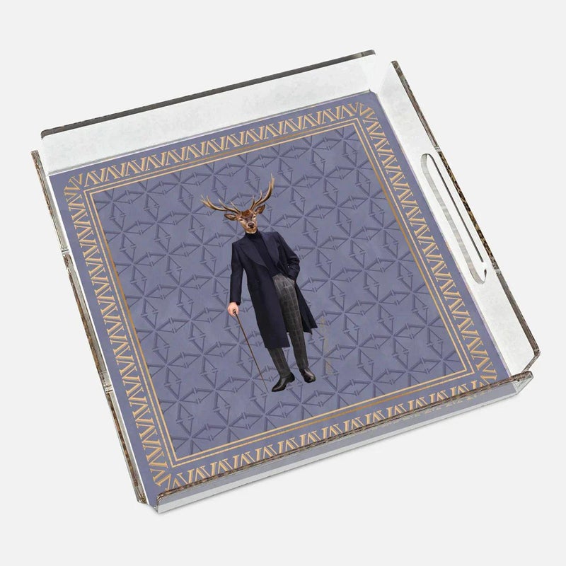 Gentleman 40x40 Acrylic Tray