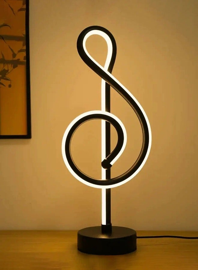 Hanayo مصباح طاولة LED مصباح خطي مصباح سرير إبداعي مصباح حلزوني قابل للتعتيم مصباح سرير معدني مصباح قراءة موصل - مصباح زخرفي للمنزل غرفة المعيشة المكتب - Image 2