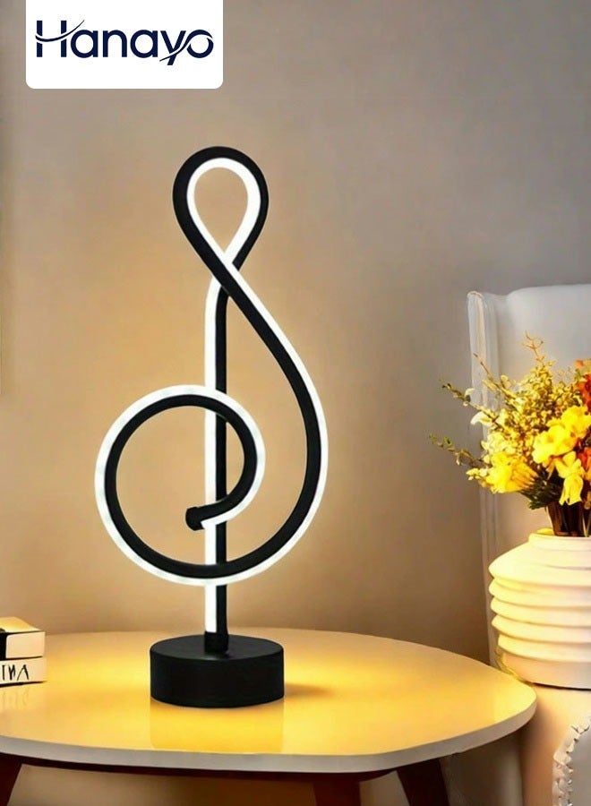 Hanayo مصباح طاولة LED مصباح خطي مصباح سرير إبداعي مصباح حلزوني قابل للتعتيم مصباح سرير معدني مصباح قراءة موصل - مصباح زخرفي للمنزل غرفة المعيشة المكتب - Image 1