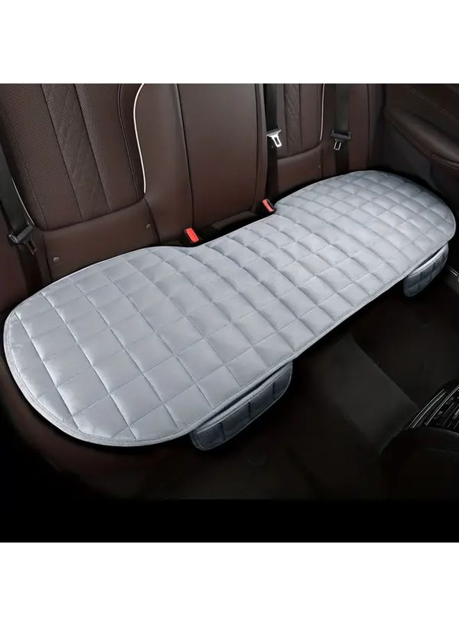 Black Memory Foam Car Seat Cushion Non Slip Ergonomic Universal Fit With Storage Pouch - Image 5