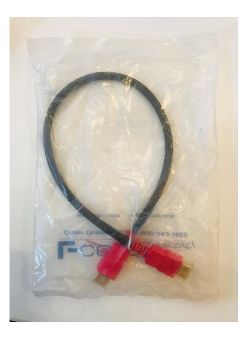 L-com كابل HDMI® ثقيل الوزن عالي السرعة مع إيثرنت، ذكر/ذكر 0.5 م - Image 2