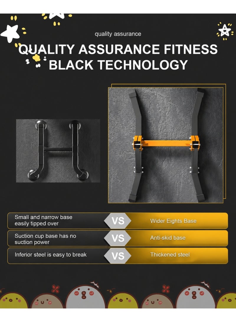 XiuWoo Gymnastics equipment, Adjustable, Junior Children Folding Training equipment for Kids Home Gym Equipment with Rings, Swings and Sandbags - Image 4