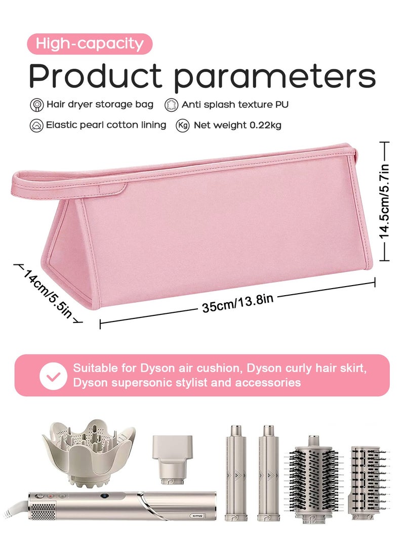 URbazaar Travel Case for Dyson Airwrap Styler/Shark Flexstyle, Portable Carrying Case for Dyson Supersonic Hair Dryer, Waterproof Anti-scratch Dustproof Shockproof Protection Organizer Travel Storage Bag - Image 2
