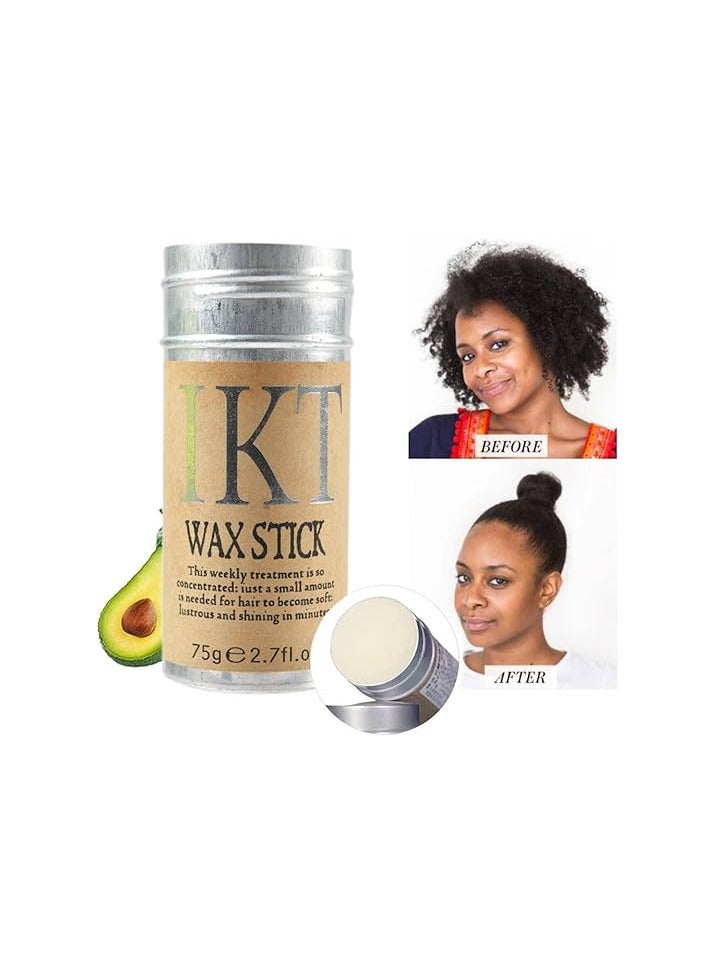 IKT Hair Wax Stick Wig Edge Control Stick Hair Wax Stick Smooth And Smooth Hair Styling Wax, Not Greasy, No Residue, Suitable For Loose And Frizzy Hair - Image 2