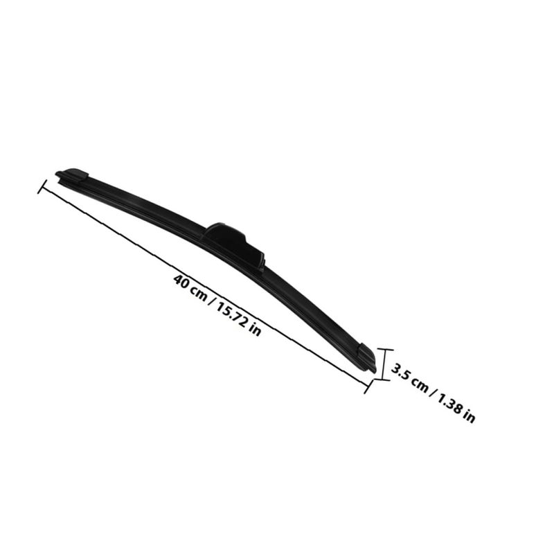Universal 16 Inch U Style Quiet All Season Windshield Wiper Blades for Car Truck UTV - Image 3
