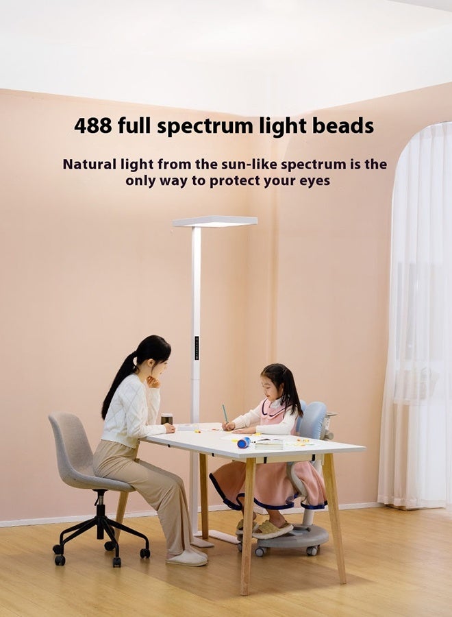 مصباح أرضي 120 واط بتقنية الحماية من الوميض - إضاءة ذكية قابلة للتعديل للمكتب والمنزل (لحماية العين من الإجهاد) - Image 3