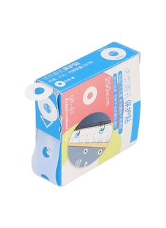 Thoraya Hole Punch Reinforcers Stickers DIY Production PVC Waterproof Simple Operation Reinforcement LabelsWhite  - Image 2