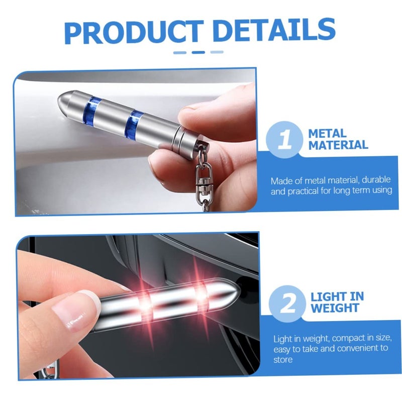 Car Static Discharger Keychain Electrostatic Portable For Dry Climates Compact Design 2 Pack - Image 5