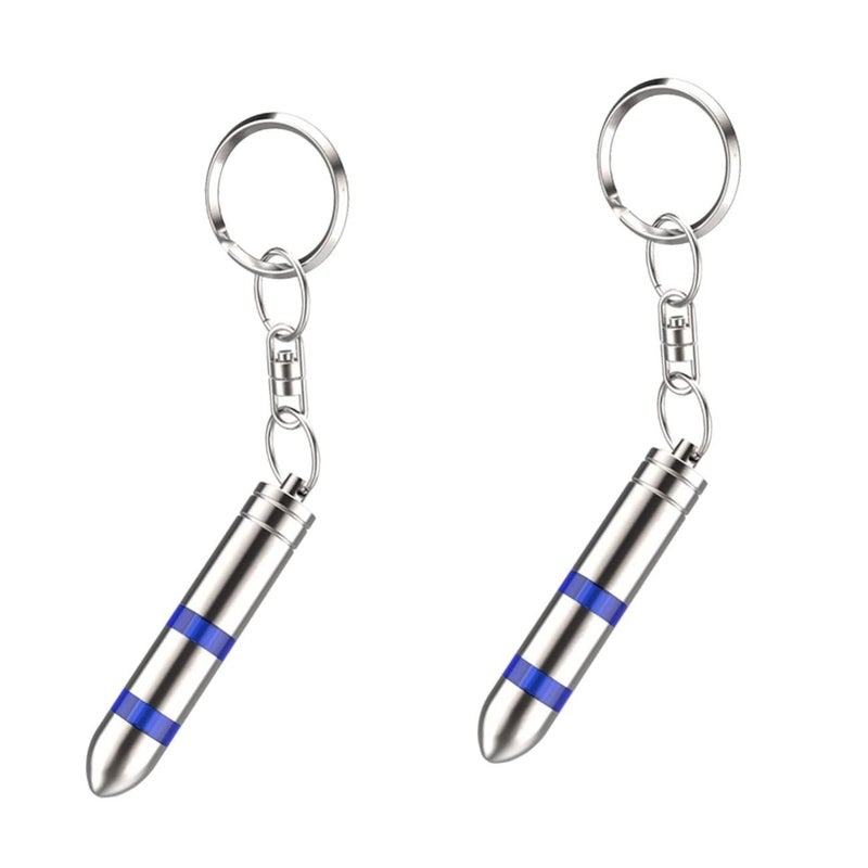 Car Static Discharger Keychain Electrostatic Portable For Dry Climates Compact Design 2 Pack - Image 2