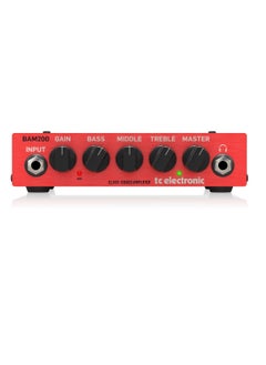 TC Electronics 200w portable micro bass head amplifier with 3-band EQ section