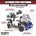 Force1 Officially Licensed Skibidi Toilet Toy Cameraman Figure PDLT Tank RC Truck Parasite Disabler Tank Remote Control Car Rechargeable RC Car with LED Lights 24 GHz Mist Spray Beginner RC Cars - Image 4