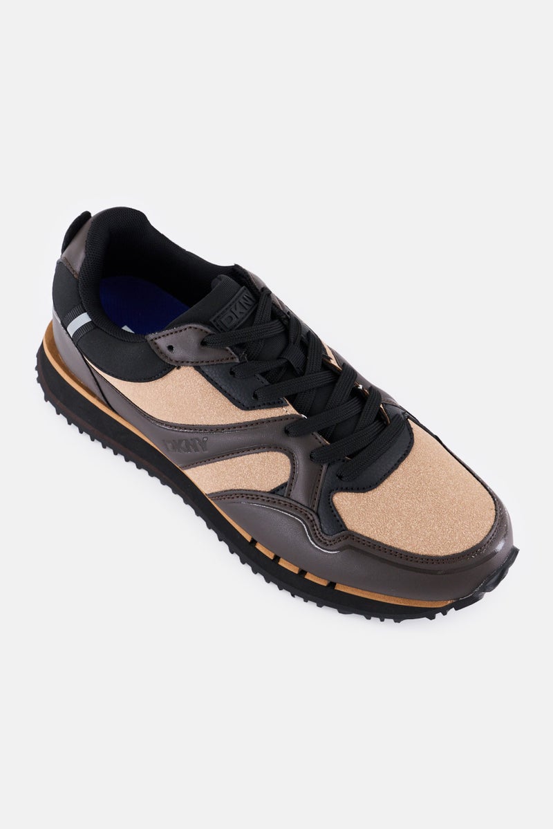 DKNY أحذية كاجوال رجالية من القماش، مزودة بأربطة، متعددة الألوان - Image 1