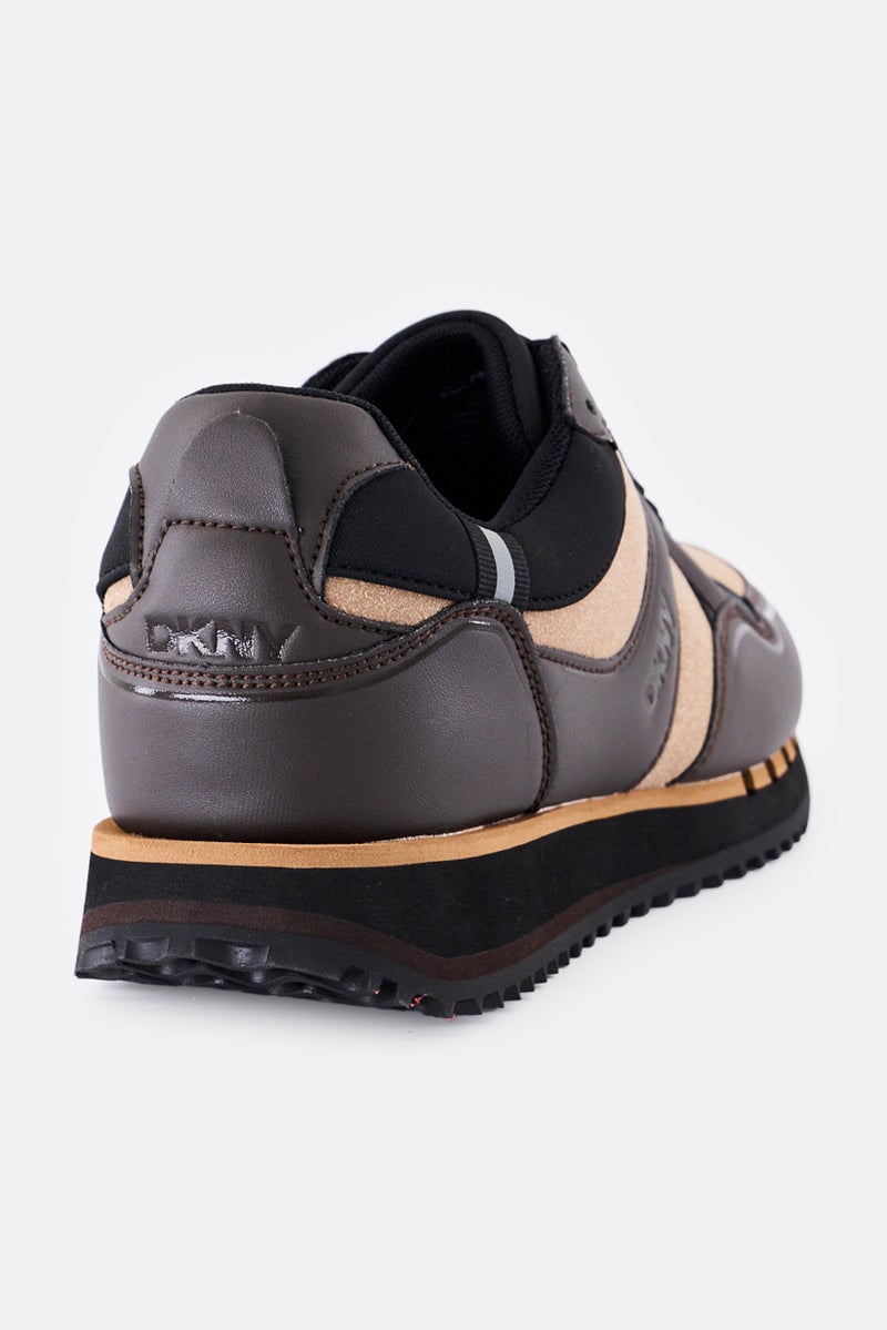 DKNY أحذية كاجوال رجالية من القماش، مزودة بأربطة، متعددة الألوان - Image 3