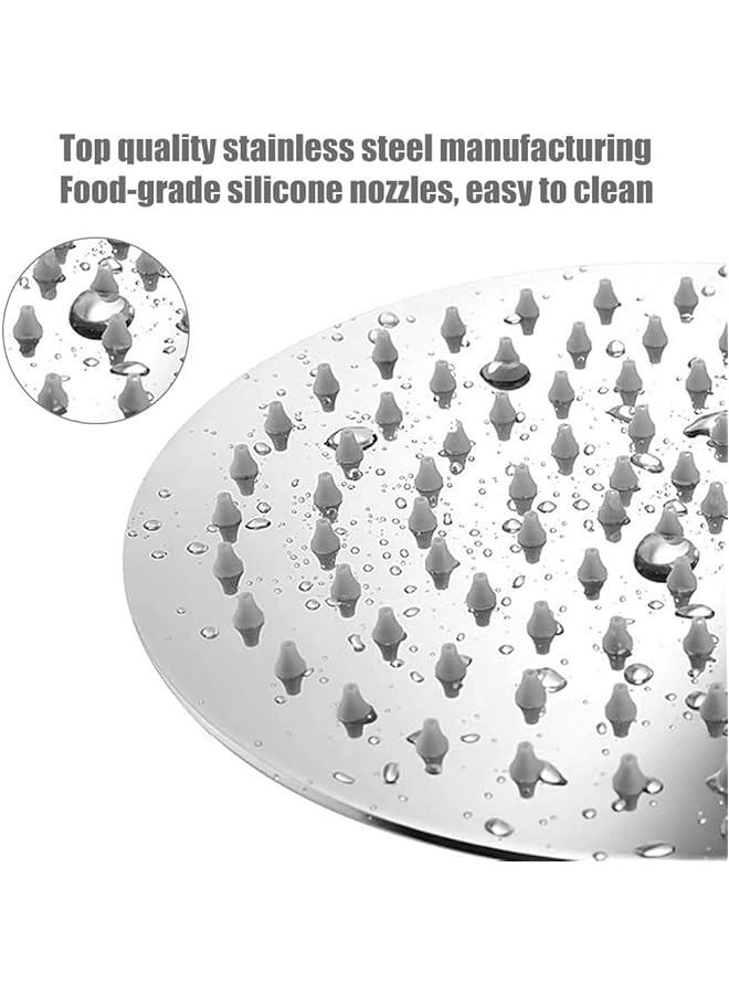 هوكور Portalov 8 Inch Shower Head,High Pressure Rain-Ultra-thin design, Stainless Steel Rainfall Shower Head for Your Bathroom Shower,Easy Clean - Image 4