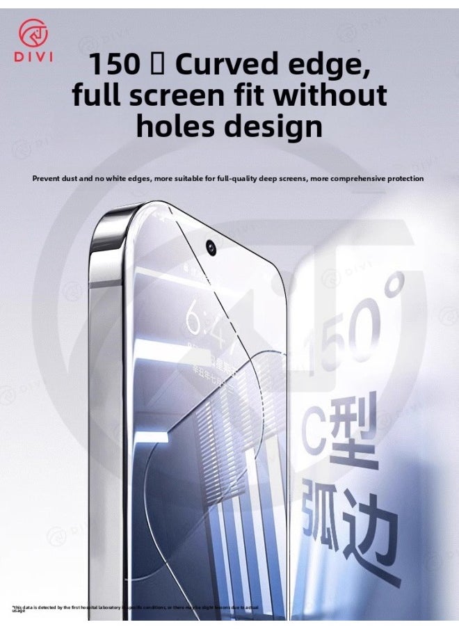Generic [Longjing Seconds Film] For Millet 14 Tempered Film 14pro Mobile Phone Film 13ultra Protective Film Red Rice K7-Colour:[8k Ultra-clear] Original Screen Texture★Second-second Nano Anti-fingerprint★Buy 1 Get 1 Free-Size:For Xiaomi 13 Ultra  - Image 3