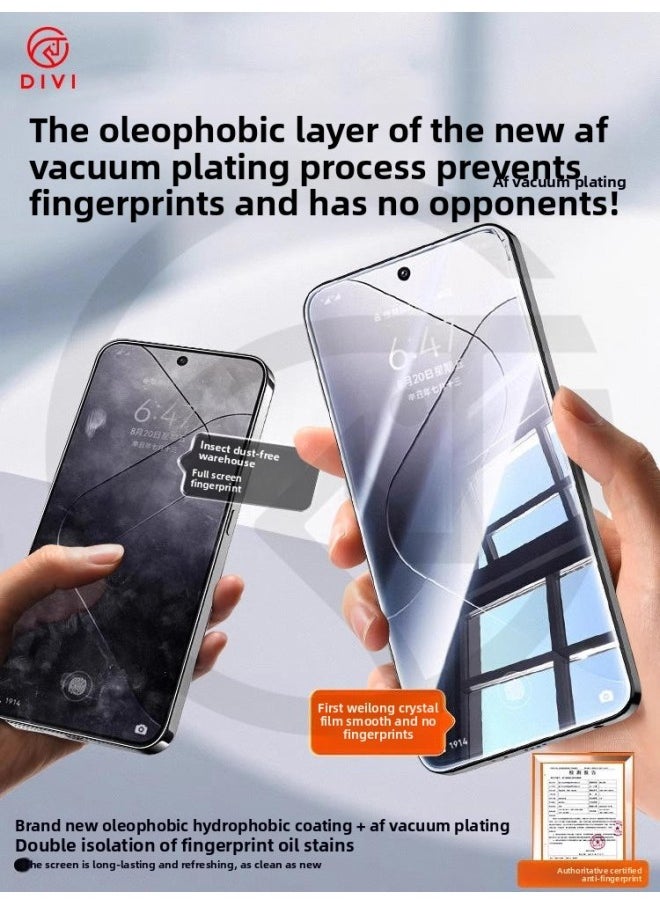 Generic [Longjing Seconds Film] For Millet 14 Tempered Film 14pro Mobile Phone Film 13ultra Protective Film Red Rice K7-Colour:[8k Ultra-clear] Original Screen Texture★Second-second Nano Anti-fingerprint★Buy 1 Get 1 Free-Size:For Xiaomi 13 Ultra  - Image 5