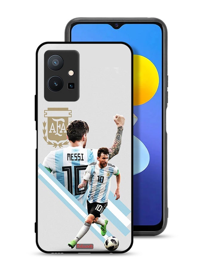 Vivo Y75 5G Protective Case Cover Leo Messi Art