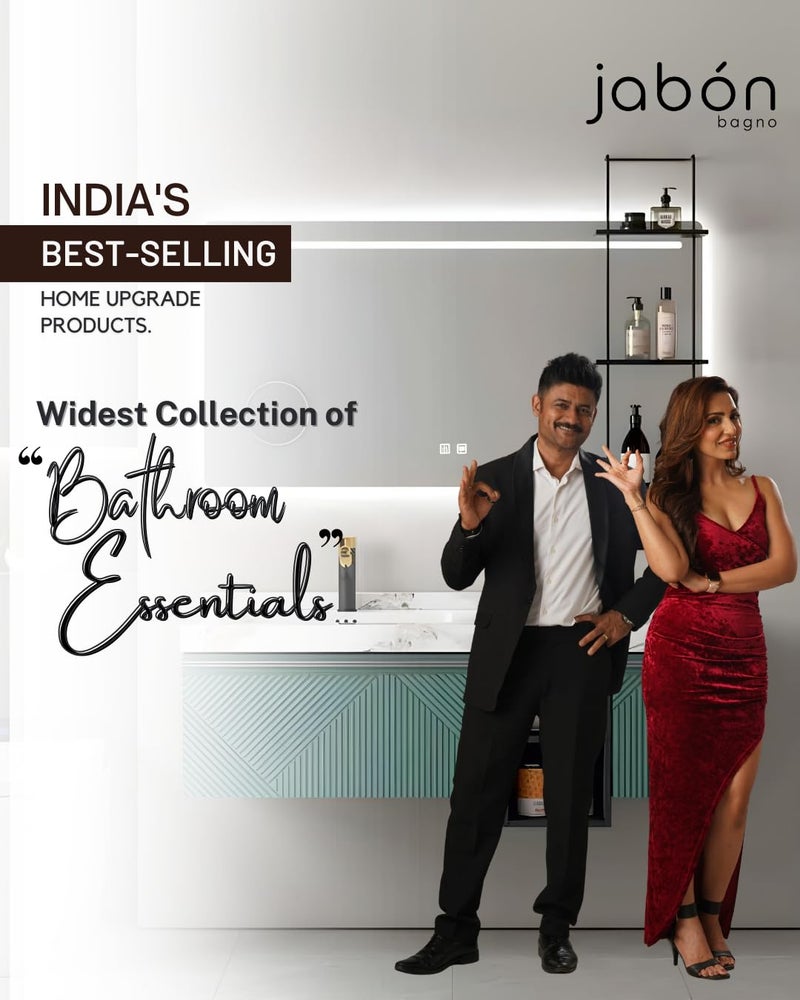 JABON BAGNO حلقة منشفة من الفولاذ المقاوم للصدأ / حلقة منديل للحمام / حامل منشفة / شماعة / ملحقات الحمام (كروم) - Image 2