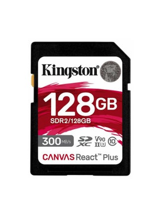 Canvas React Plus 128GB SD Card | SDXC UHS-II | 300R/260W U3 V90 | Full HD/4K/8K | SDR2/128GB - pzsku/Z9BCEFF441673C5E674D3Z/45/1743383879/6a345995-9f2d-4631-a929-83152e25cd43