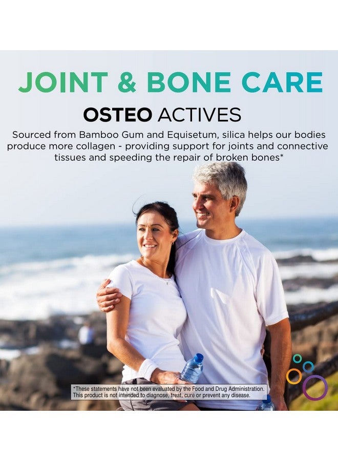 Osteoactives Formula By Oxygen Nutrition ; Allnatural Dietary Support For Joints Bones And Connective Tissue 60 Count Pill Bottle Vegetable Capsules (Packaging May Vary)