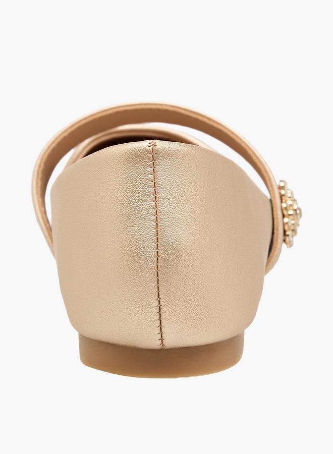 Flora Bella By Shoexpress أحذية ماري جين مزينة للنساء من فلورا بيلا - Image 5