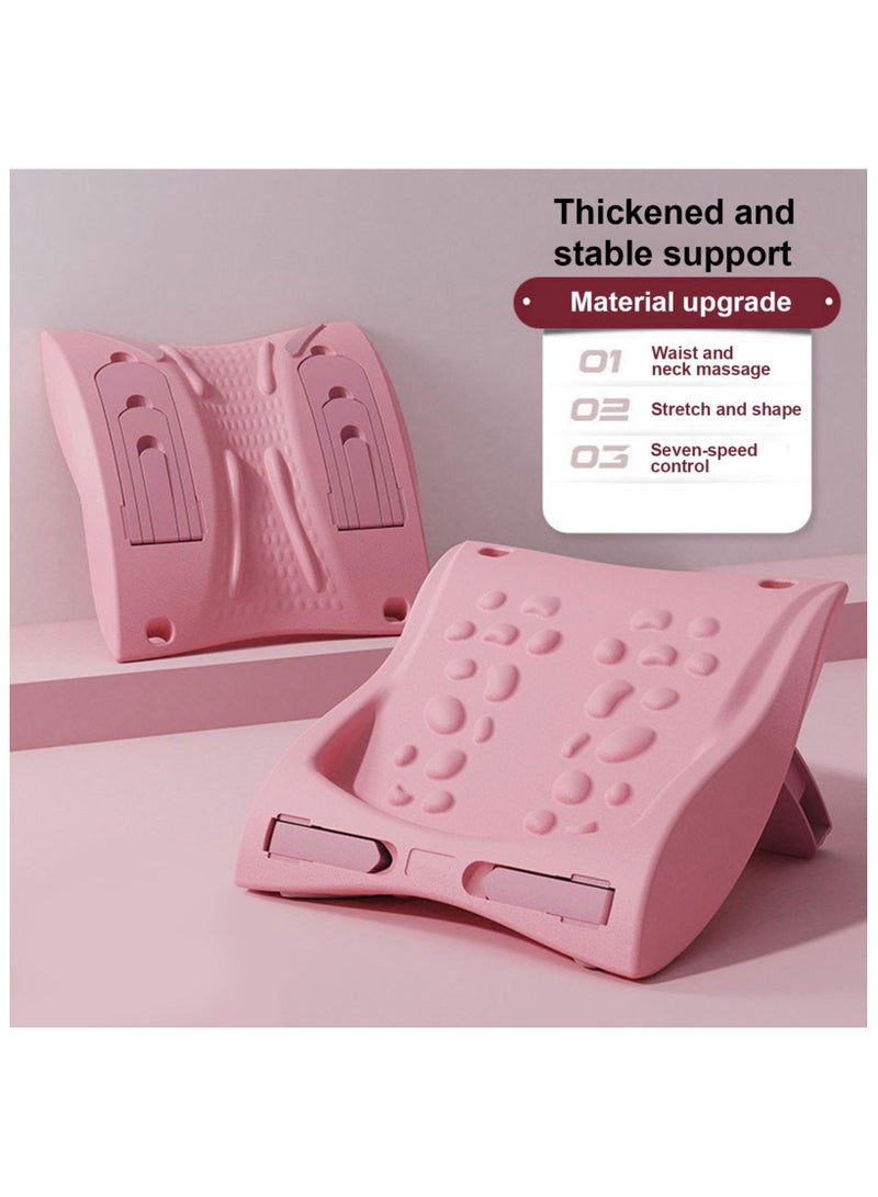 SYOSI Calf Stretching Slant Board, Adjustable Slant Board Calf Stretcher, Physical Therapy Incline Board, Home Gym Workout Squat Wedge Mobility Training for Plantar Fasciitis, Ankle Calf Stretcher Pink - Image 2