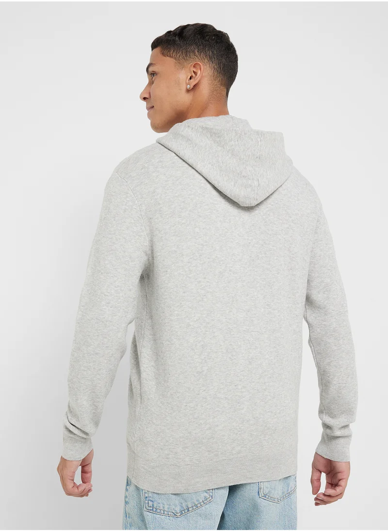 جاك اند جونز Zip Through Hoodie