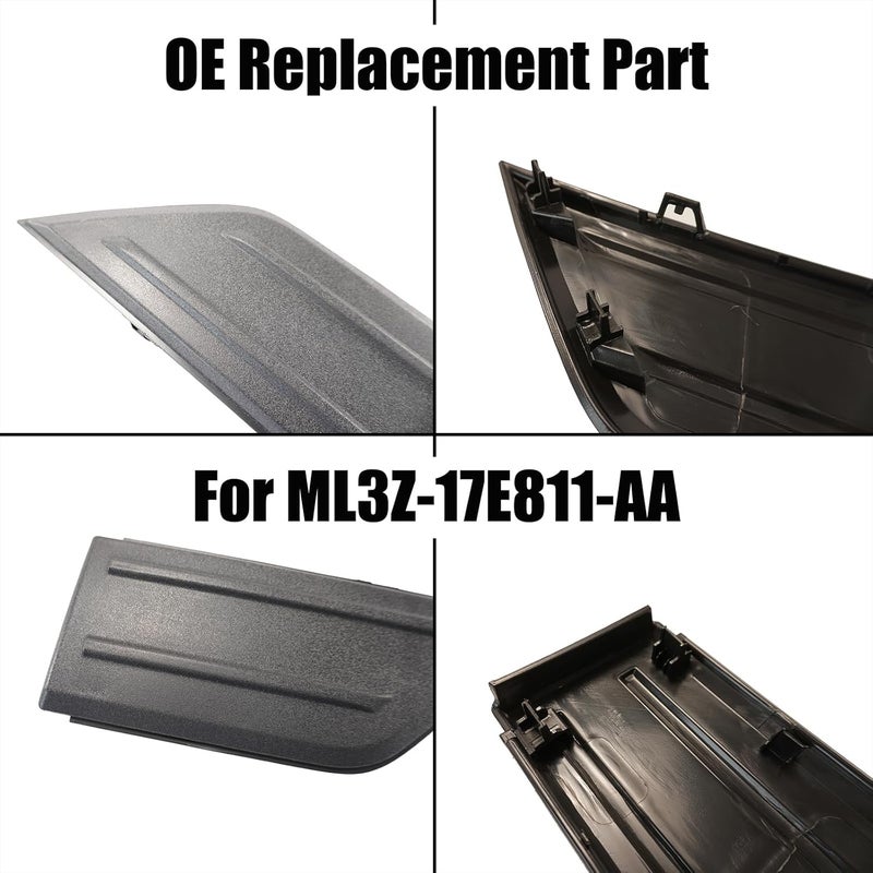 PFRREOR Front Lower Bumper Guards Pads Inserts End Caps Outer Cover Panel Grill for Ford F-150 F150 2021 2022 2023 Passenger Side ML3Z-17E810-AA Exterior Accessories Labor saving optimized design - Image 3