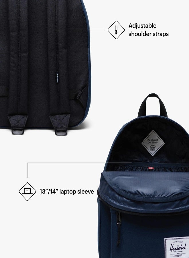Herschel Classic Backpack, Navy - Image 3