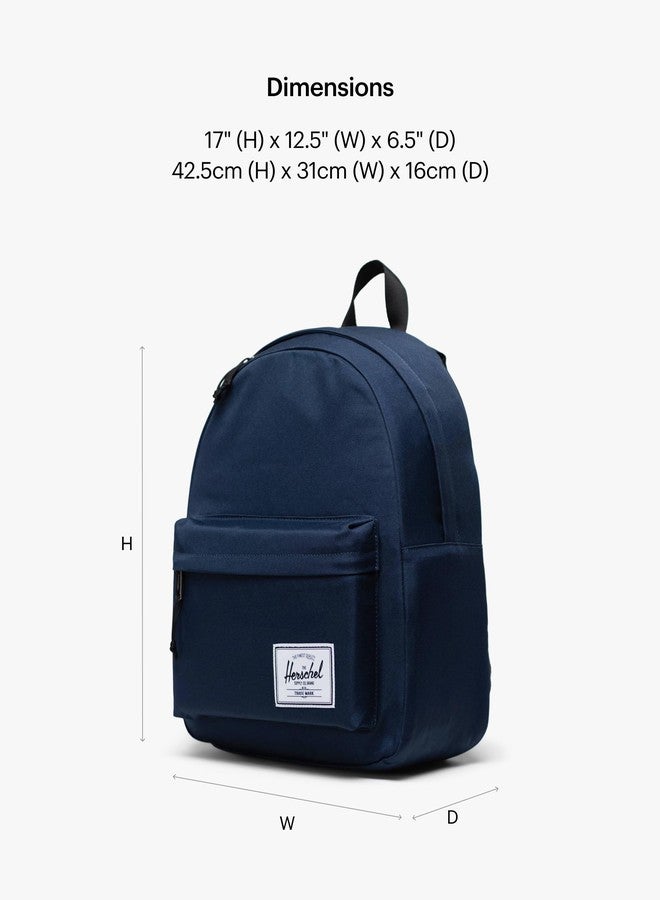 Herschel Classic Backpack, Navy - Image 2