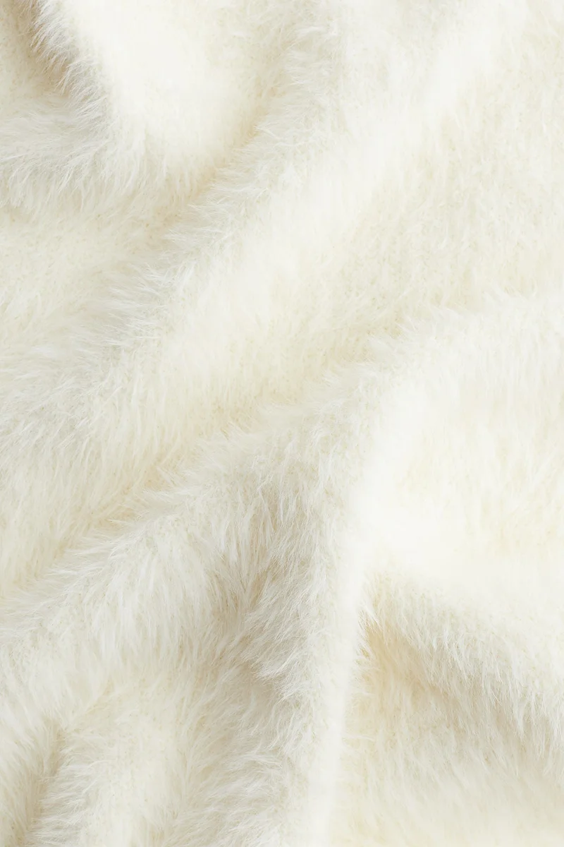 H&M Fluffy-knit skirt
