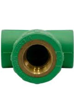 KNP Female Tee PPR (20MM X 1/2 Inch) Pipe Fitting is designed for creating a T-junction in piping systems, allowing for the connection of a branch pipe. - pzsku/Z9BCF68AFF32BB4FB35E0Z/45/_/1722854781/0f8f39c8-eb46-4cc5-ba7e-3d14ce945ef6