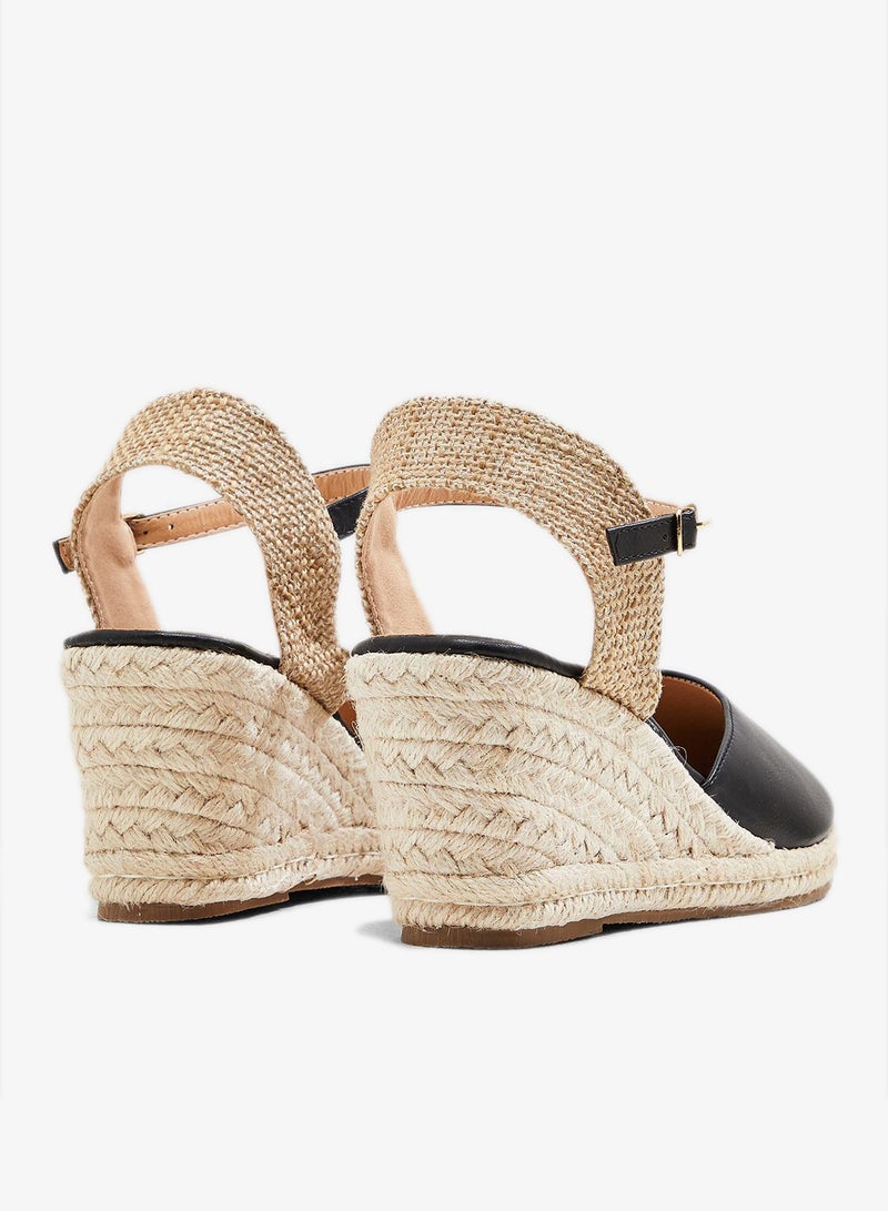 ELLA Closed Toe Espadrille Wedge Sandal - Image 3