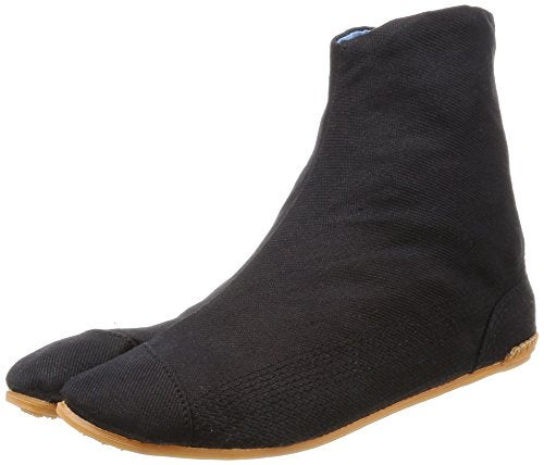 Rikio Ankle Ninja Boot Outdoor Tabi - AIR TABI FIT, 5 Clips - 26.0cm JP, Black - Image 1