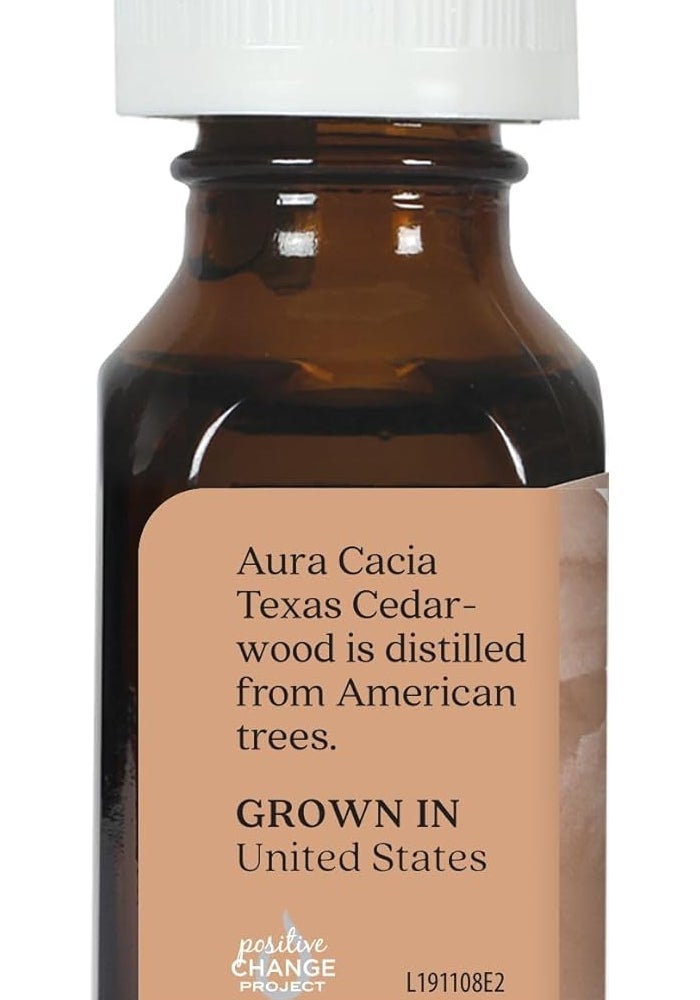 Aura Cacia Texas Cedarwood Pure Essential Oil - 15ml - Image 3