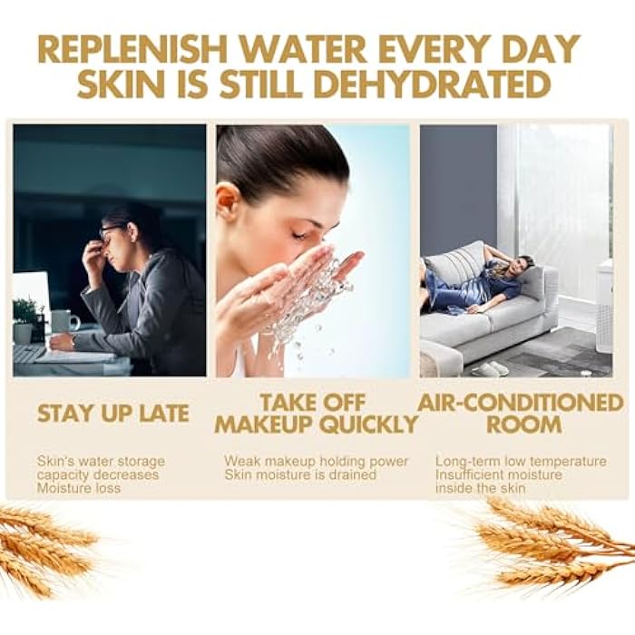 Rosarden Rice Face Cream for Face, Rice Moisturizer, Deep Moisturizing Skin, Facial Moisturizer for Women Anti Aging, Reduce Fine Line, Restore Skin Elasticity, Rice Water Moisturizer with Rice Extract - Image 2