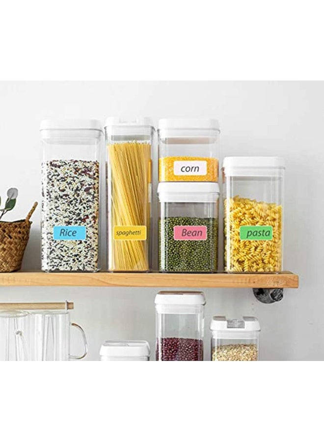 SHOWAY ملصقات أسماء زجاجات الحضانة من SHOWAY - 110 قطعة من ملصقات الأسماء ذاتية اللصق المقاومة للماء لأكواب زجاجات الأطفال، واللوازم المدرسية للأطفال، وزجاجات الزيوت العطرية، وحاويات التخزين - Image 5