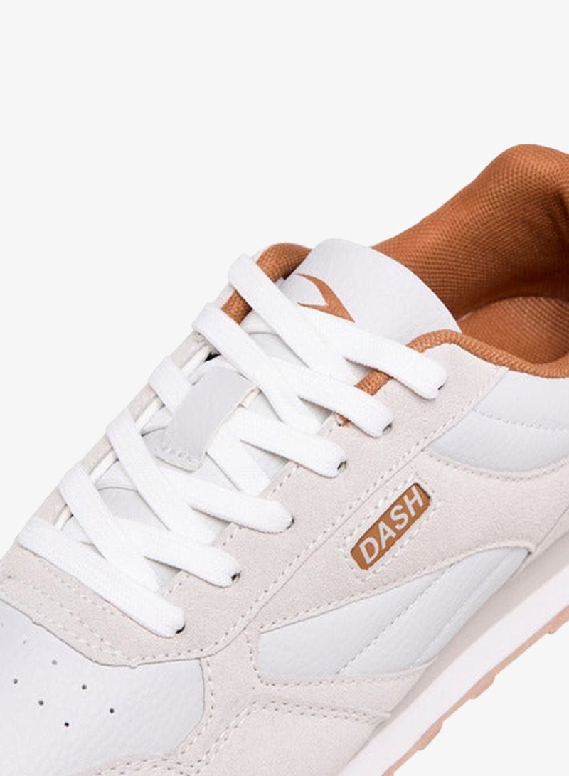داش سنيكرز نسائي بألواح وإغلاق برباط - Image 4