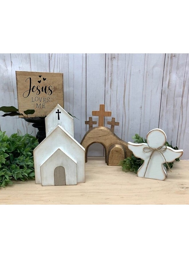 JAJADO 16 Pcs Christian Faith Self Adhesive Stencils Reusable For Chalk Paste Paint For Stencils Chalk Paste Reusable Silk Screen Stencils For Painting On Wood/Diy Tshirt/Porch Sign Home Decor - Image 5