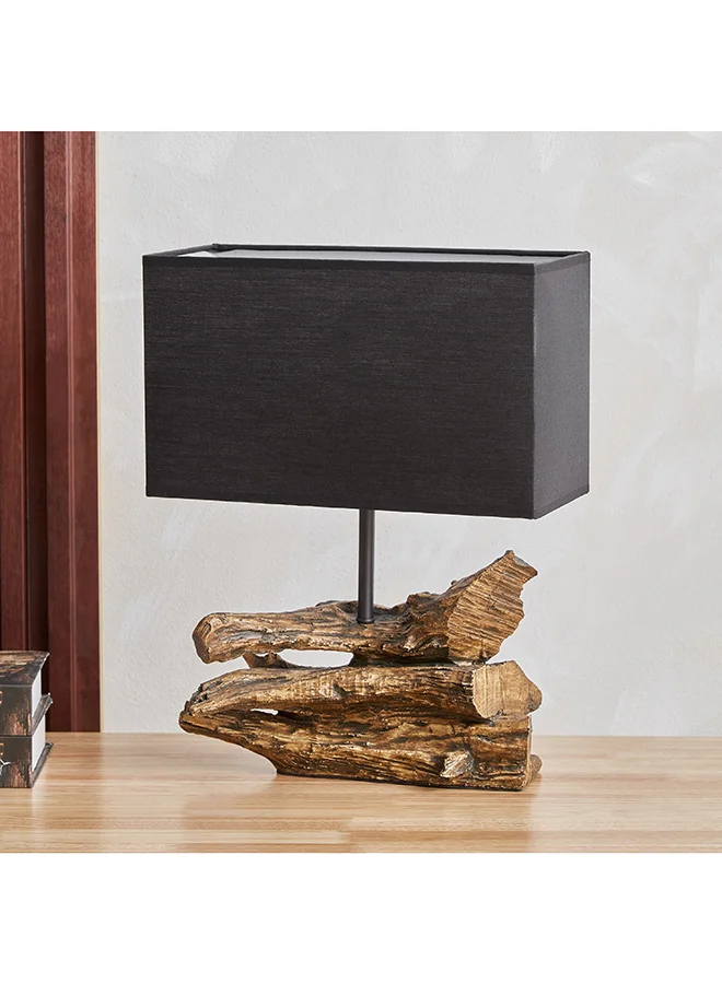 Home Box Novalie Resin Table Lamp with Shade 31 x 41 x 13 cm